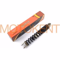 Амортизатор GY6, DIO, LEAD 280mm, стандартний (чорний) NDT
