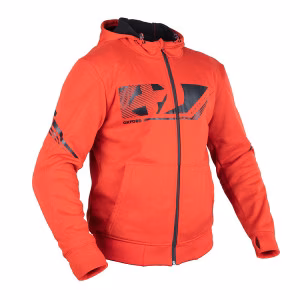 Мотоциклетна толстовка Oxford Super Hoodie 2.0 MS Sports Red
