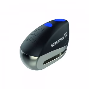 Замок із сигналізацією на диск Oxford ScreamerXA7 Alarm Disc Lock Black/Silver