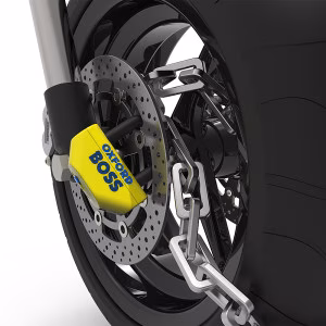 Протиугінний ланцюг із замком Oxford Bigboss 12mm Chainlock (2.0 м)