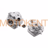 Головка циліндра 4T CB125 (у зборі + клапани, кришка) KOMATCU (mod.A)