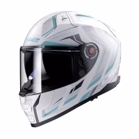 Шолом інтеграл LS2 FF811 VECTOR 2 Alizer Matt White Silver