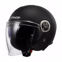 Шолом напівлицевик LS2 OF620 Classy Solid Matt Black