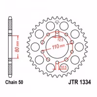 Зірка задня ведена JT JTR1334 Honda FT500C VT750C CB1100RB CBR600 VF1000 Fireblade Super Blackbird Motorcycle