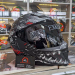 Шолом інтеграл EXKLUSIV Goliath Raptor Matt Black Red