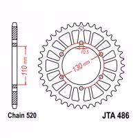 Зірка задня ведена JT JTA486 Yamaha YFZ-R1 FZ6 Kawasaki EX250R Ninja Z250 Z300 EL250 Suzuki GSX-R 600 Motorcycle 