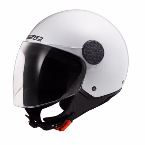 Шолом напівлицевик LS2 OF558 Sphere Lux 2 Solid Gloss White