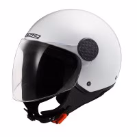 Шолом напівлицевик LS2 OF558 Sphere Lux 2 Solid Gloss White