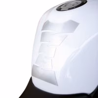 Наклейка на бак Oxford Jagged Tank Pad Silver