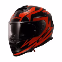 Шолом інтеграл LS2 FF800 Storm 2 Atomik Gloss Black Red