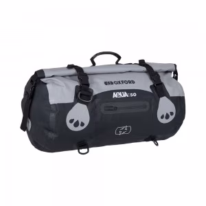 Мотосумка на хвіст Oxford Aqua T-50 Roll Bag Grey/Black