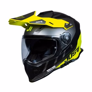 Шолом єндуро Just1 J34 Pro Outerspace White Fluo Yellow Black