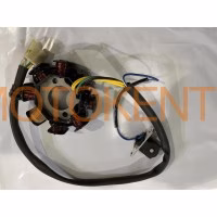 Статор генератора 4T GY6 125/150 (7+1 котушок) PLT