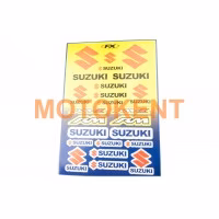 Наклейки (набір) спонсор SUZUKI (39х27см) (# 5987G)