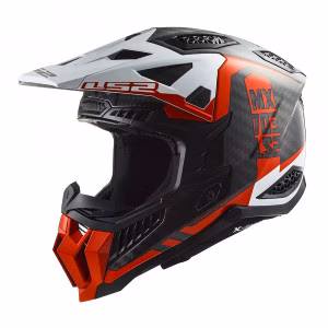 Шолом кросовий LS2 MX703 C X-FORCE VICTORY Red White