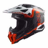 Шолом кросовий LS2 MX703 C X-FORCE VICTORY Red White