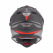 Шолом єндуро NOX N312 Track Matt Black Red