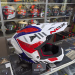 Шолом кросовий NOX N634 Storm Gloss White Red Blue
