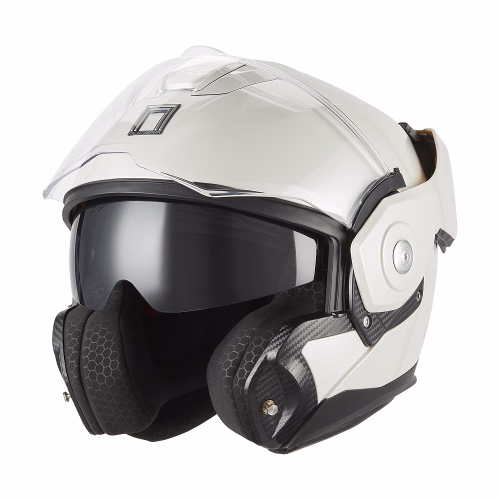 Шолом модуляр NOX Spinner ARK Gloss White