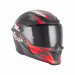 Шолом інтеграл EXKLUSIV Goliath Cut Matt Black Red