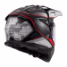 Шолом єндуро LS2 MX702 Pioneer 2 100TH Meridian Matt Black Light Grey Red