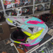 Шолом кросовий NOX N634 Storm Gloss Nardo Grey Yellow Pink