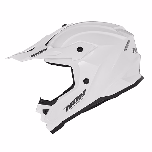 Шолом кросовий дитячий NOX MX N761 KID Gloss White