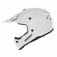 Шолом кросовий дитячий NOX MX N761 KID Gloss White