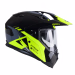 Шолом єндуро Kenny Extreme Gloss Black Grey Neon Yellow