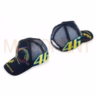 Бейсболка VALENTINO ROSSI (чорна, сітка)