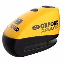 Протиугінний замок диск із сигналізацією Oxford Screamer 7 Alarm Disc Lock Yellow/Black