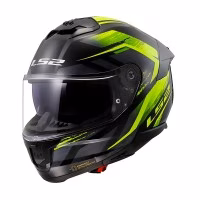 Шолом інтеграл LS2 FF808 Stream 2 Fury Black Hi-Vis Yellow