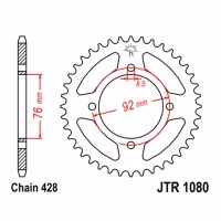 Зірка задня ведена JT JTR1080 Thumpstar Pit Bikes 100cc+ X-Sport Pit Bikes 100cc+ Motorcycle