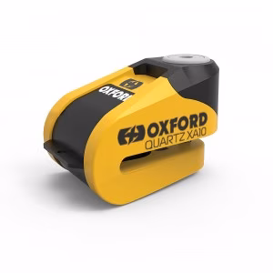 Протиугінний замок на диск Oxford Quartz XA10 Disc Lock Yellow/Black