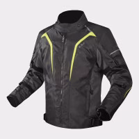 Текстильна мотокуртка LS2 Sepang Man Jacket Black Grey Hi-Vis Yellow