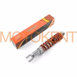 Амортизатор GY6, DIO, LEAD 280mm, регульований (червоний) NDT