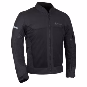 Текстильна мотокуртка Oxford Spartan Air MS Jacket Stealth Black