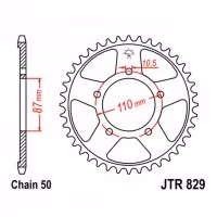 Зірка задня ведена JT JTR829 Suzuki GSX-R400 GSX600F GSF600 VZ800 Motorcycle