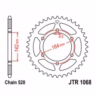 Зірка задня ведена JT JTR1068 Hyosung GT250 Motorcycle