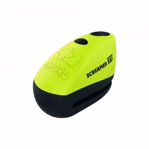 Замок із сигналізацією на диск Oxford ScreamerXA7 Alarm Disc Lock Yellow/Matt Black