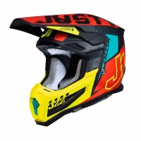 Шолом кросовий Just1 J22-F Falcon Fluo Red Yellow Black