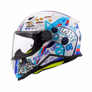 Шолом інтеграл дитячий LS2 FF812 Kid Next Level Gloss White