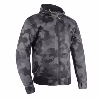 Мотоциклетна толстовка Oxford Super Hoodie 2.0 MS Grey Camo