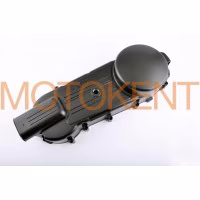 Кришка варіатора 4T GY6 125/150 (12/13 колесо, 152QMI, 157QMJ) (чорна) KOMATCU