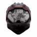 Шолом єндуро LS2 MX702 Pioneer 2 100TH Meridian Matt Black Light Grey Red
