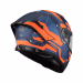 Шолом інтеграл MT Thunder 4 SV Lumex C24 Matt Blue Orange