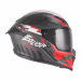 Шолом інтеграл EXKLUSIV Goliath Cut Matt Black Red