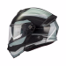 Шолом модуляр MT Genesis SV Raccoon B12 Gloss Black Grey