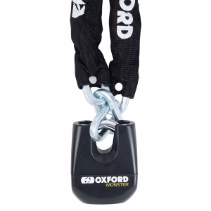 Протиугінний ланцюг із замком Oxford Monster 12mm Square Chain & Padlock (1.5 м)