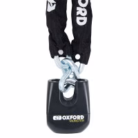 Протиугінний ланцюг із замком Oxford Monster 12mm Square Chain & Padlock (1.5 м)